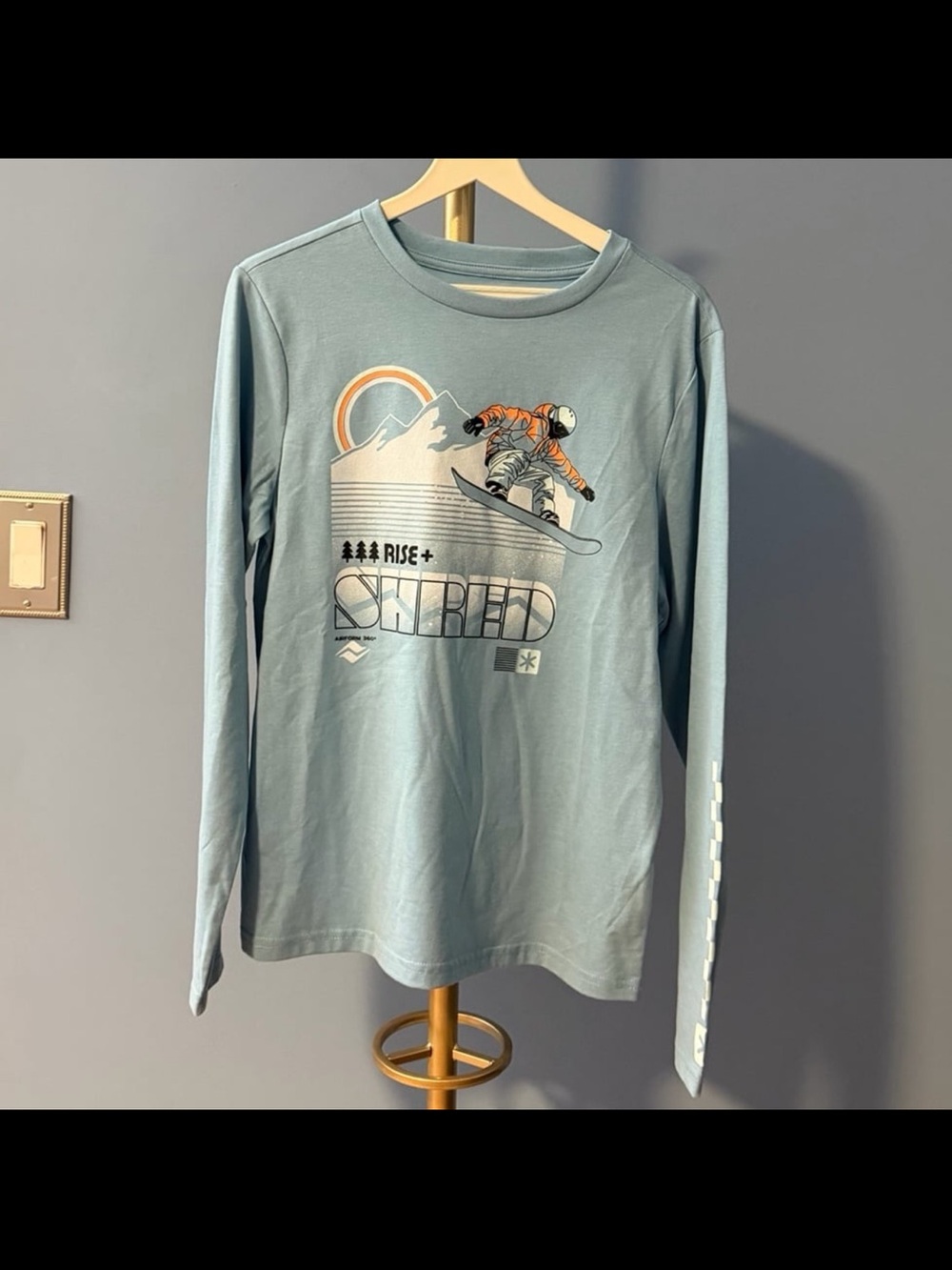 ⚡️⭐️Tek Gear Boys Long Sleeve Shirt - Large 14/16